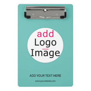 Professional Custom Business Chic Brand Mint Green Mini Clipboard