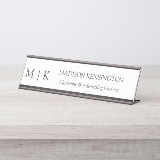 Professional Custom  Business Desk Name Plate