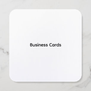 Professional Custom Business Foil Spot Gloss Business Cards