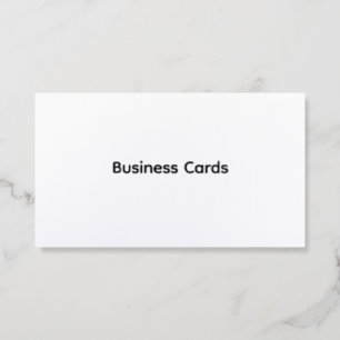Professional Custom Business Foil Spot Gloss Business Cards
