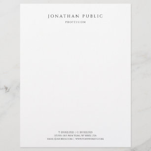 Professional Custom  Business Letterhead