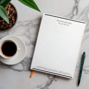 Professional Custom  Business Letterhead