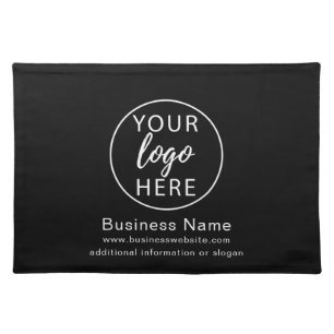 Professional Custom Business Logo Cloth Placemat