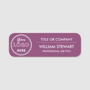 Professional Custom business logo Employee Staff Name Tag