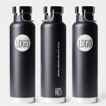 Professional Custom Business logo QR code website  Water Bottle<br><div class="desc">Make a bold statement with our Professional Business logo Custom QR code website Water Bottle. This sleek and stylish water bottle provides the perfect canvas to showcase your business logo and enhance your brand visibility. By placing your business logo on this water bottle, you not only create a professional and...</div>