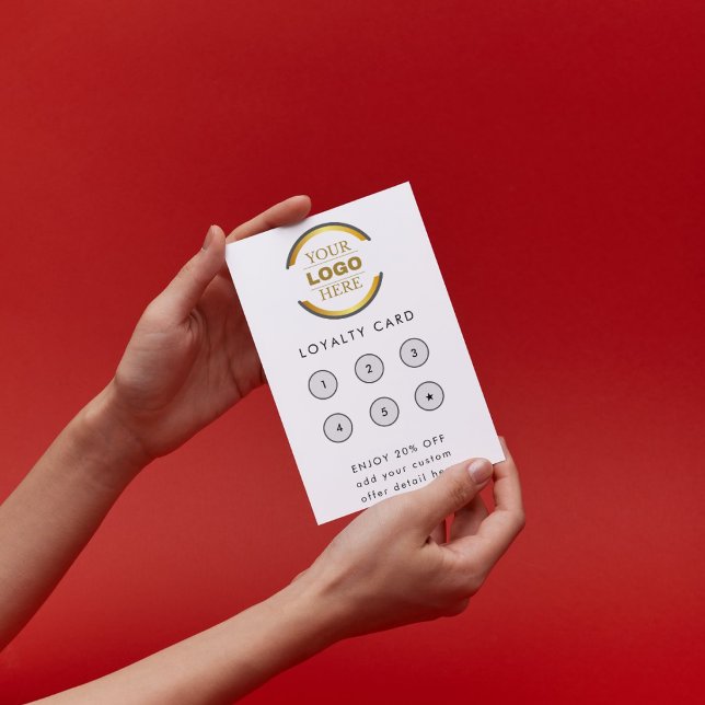 Professional Custom  Business Loyalty Card (Creator Uploaded)