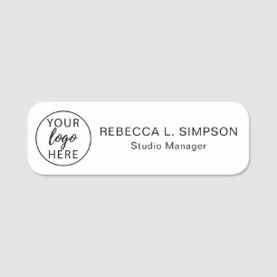Professional Custom Business Name Tag