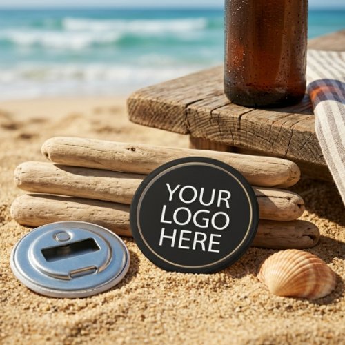 Professional Custom Company | Business Logo Black Bottle Opener