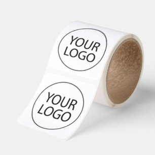 Professional Custom Company   Business Logo Square Sticker