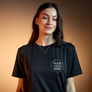 Professional Custom Company Logo Business          T-Shirt
