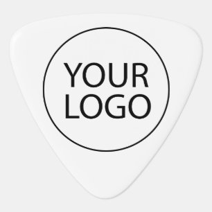 Professional Custom Company Logo Business White Guitar Pick