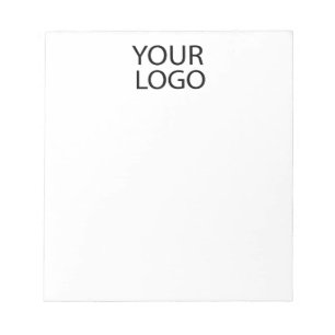 Professional Custom Company Logo Business White Notepad