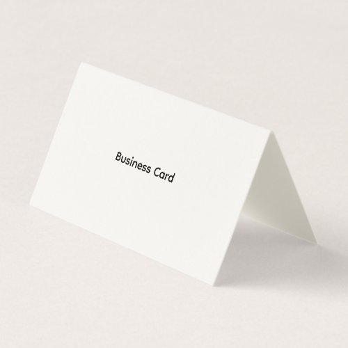 Professional Custom Folded Business Card