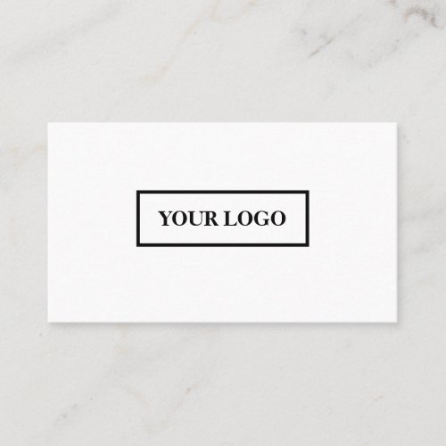 Professional custom logo  business card