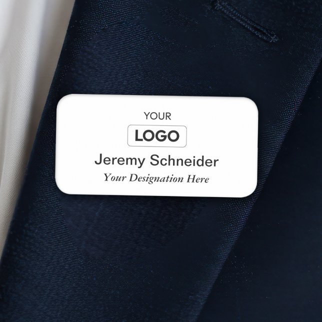 Professional Custom Logo Name Tag (Creator Uploaded)