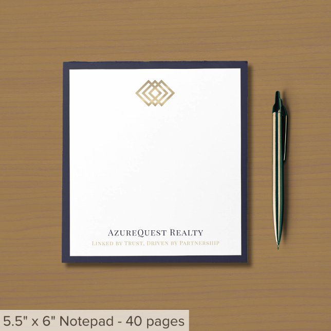 Professional Custom Logo  Notepad (Creator Uploaded)