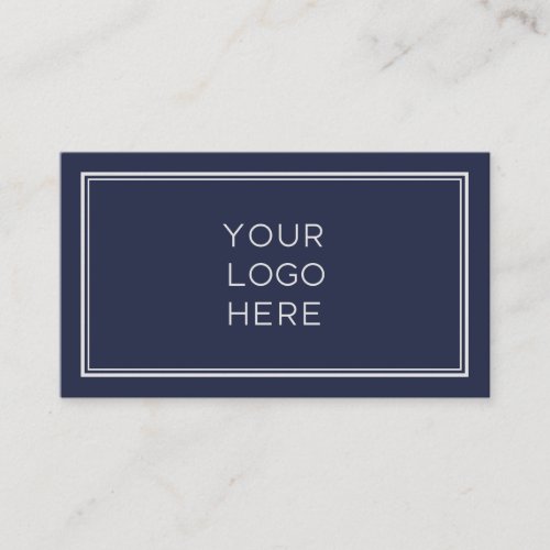Professional Custom Logo  Simple and Minimalist Business Card