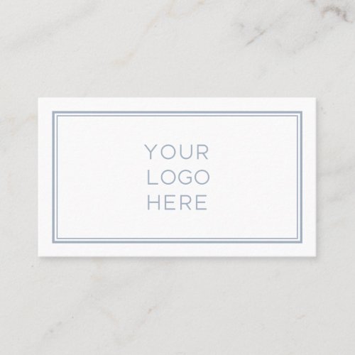 Professional Custom Logo  Simple and Minimalist Business Card