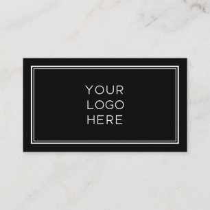 Professional Custom Logo Simple and Minimalist Business Card
