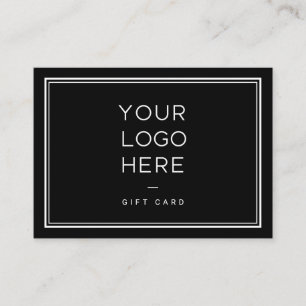 Professional Custom Logo Simple Gift Certificate