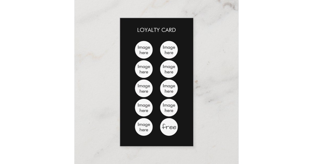 Custom Loyalty Cards, Business Punch Cards