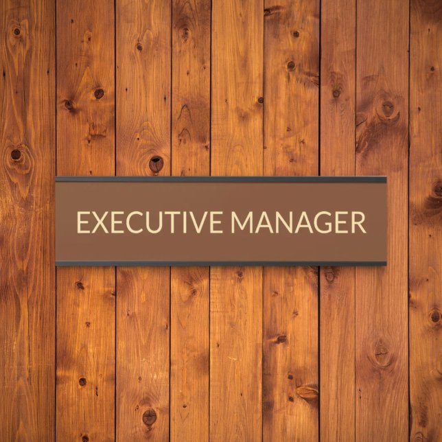 Professional Custom Name Plate Office Door Sign (Creator Uploaded)