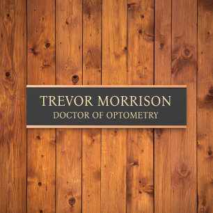 Professional Custom Name Plate Office Door Sign