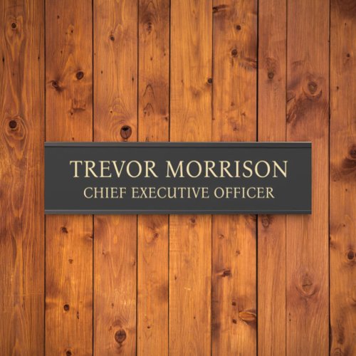 Professional Custom Name Plate Office Door Sign