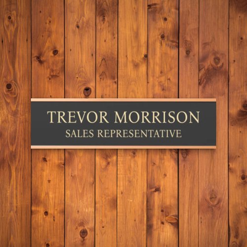 Professional Custom Name Plate Office Door Sign