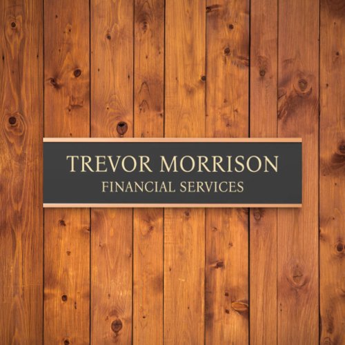 Professional Custom Name Plate Office Door Sign