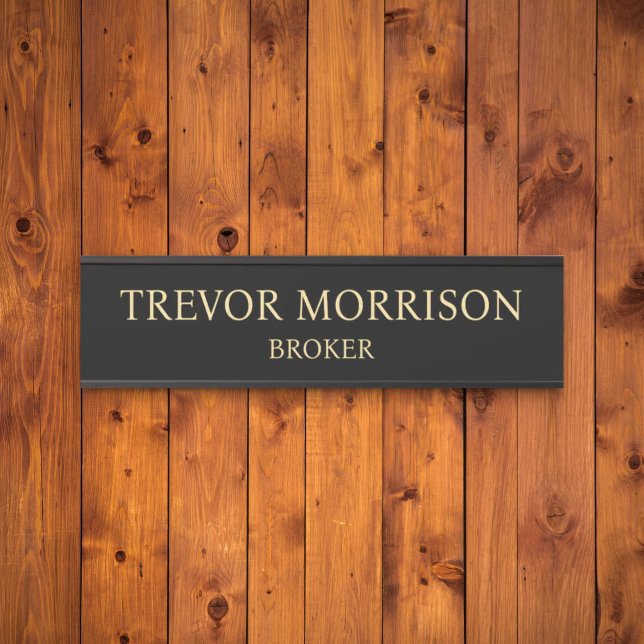 Professional Custom Name Plate Office Door Sign (Creator Uploaded)