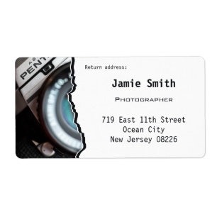 Professional Custom Photo Return Address Label