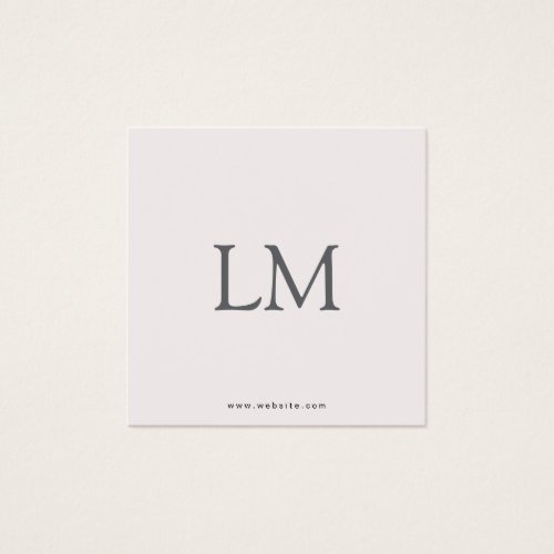 Professional Custom Square Business Card