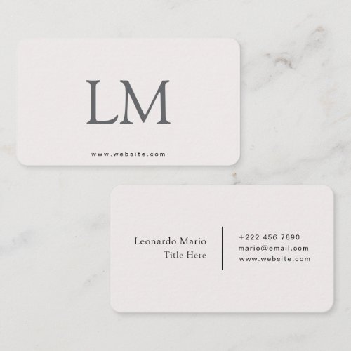 Professional Custom Standard 3.5" x 2.0" Business Card