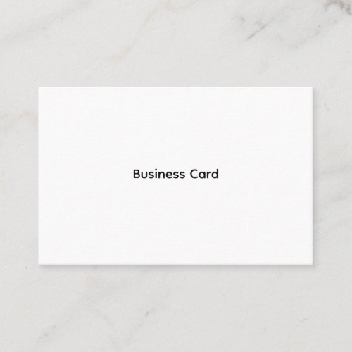 Professional Custom Standard Business Card