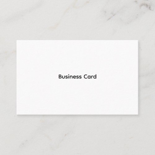 Professional Custom Standard Business Card