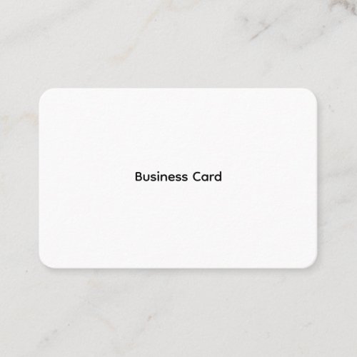 Professional Custom Standard Business Card