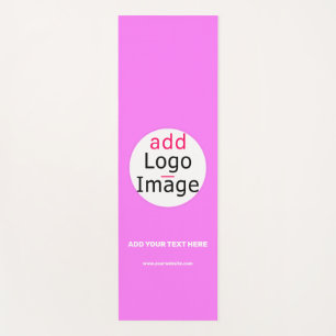 Professional Customizable Business Brand Deep Pink Yoga Mat