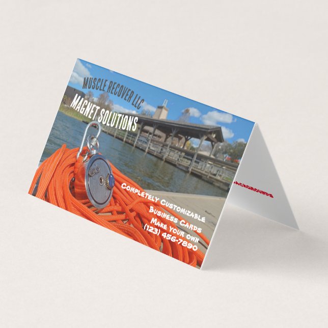 Professional Customizable Business Cards  (Front)