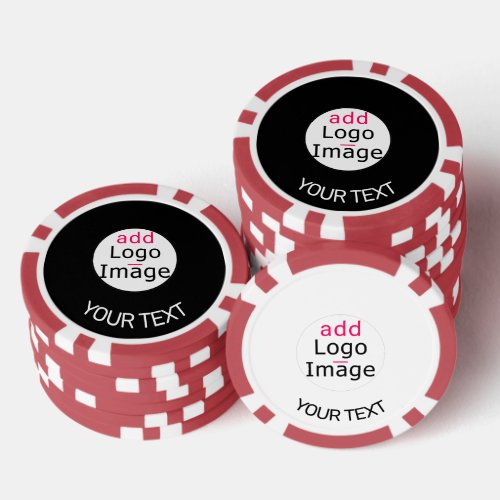 Professional Customizable Business Chic Brand  Poker Chips