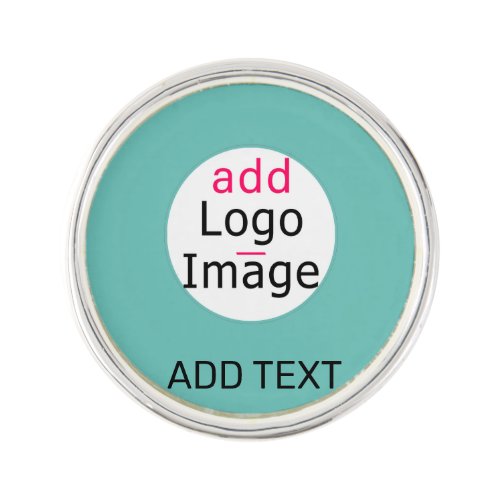 Professional Customizable Business Logo Fresh Mint Lapel Pin