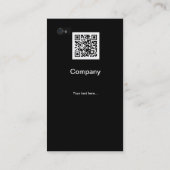 Professional Customizable iPhone Design Business Card (Back)