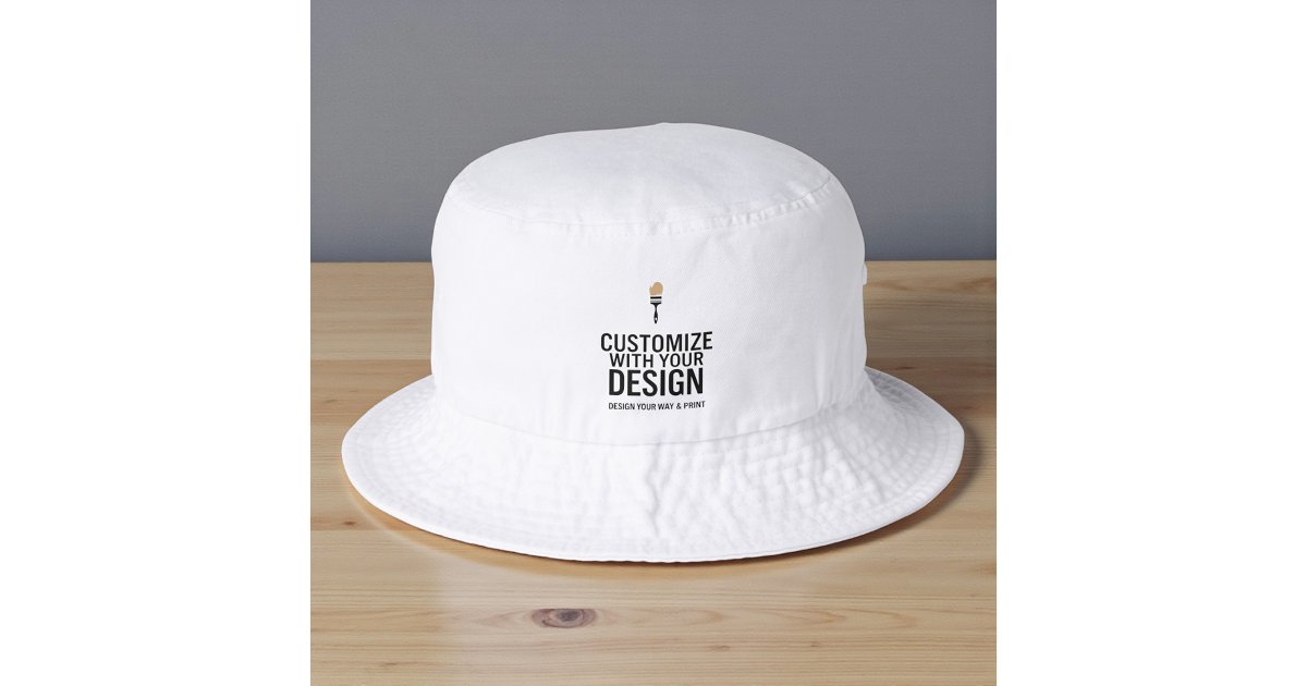 Professional Customized Personalized Bucket Hat | Zazzle
