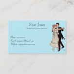 Professional Dance Instructor - Dancing Couple Business Card