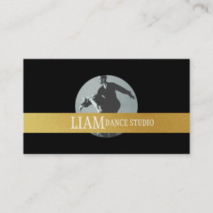Professional Dance Instructor, Lessons, Studio Business Card