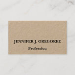 [ Thumbnail: Professional, Dapper Professional Business Card ]