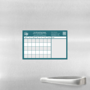 Professional Dates Week Month Events Planner Magnetic Dry Erase Sheet