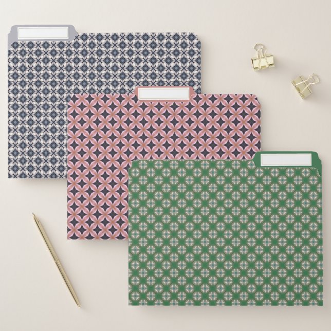 Professional & Decorative Presentation File Folder (Set)