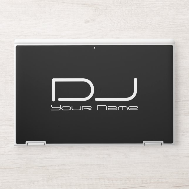 Professional Deejay HP Laptop Skin (Front)