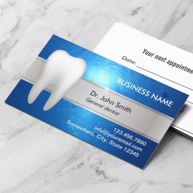 Professional Dental Appointment Card (Creator Uploaded)